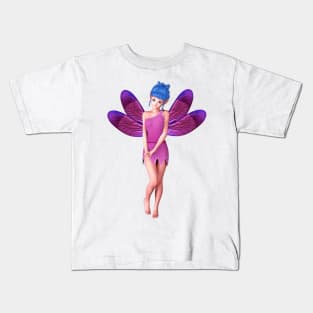 I need a hug elf fairy faerie pink dragonfly wings Kids T-Shirt